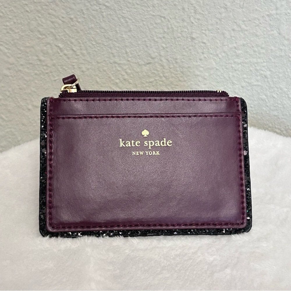 Kate Spade Seton Drive NWT Burgundy Card Holder Wallet